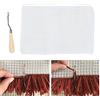 Garosa Tappeto in tela fai da te, kit di lavoro per tessuto ricamo, strumenti e accessori per creazione tappeti (50x50 cm) for decorazione casa