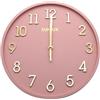 Orologio da parete, motivo dio greco antico Prometeo 24 cm, silenzioso, senza ticchettio, facile da leggere, moderno, decorativo per casa, ufficio, scuola