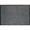Astra Tappetino antipolvere di alta qualità - zerbino per interni - lavabile a 30° C - passatoia antiscivolo - scarpiera corridoio - cucina - grigio 40x60 cm