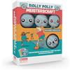 Exploding Kittens Presenta: Rolly Polly Campionato. Gioco di carte per 2-6 persone dai 4 anni in su, perfetto gioco di carte di famiglia attivo per la serata di gioco con bambini e solo 10 minuti di