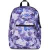 Generico Invicta Jelek Zaino, 34 Litri, Lilla con Motivo Floreale Viola, Scomparto PC 14, 32 x 43 x 25 cm