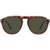 Persol Occhiali da Sole PO 3302S Havana/Green 55/19/145 unisex
