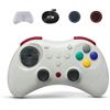 GuliKit Elves 2 Pro Controller Wireless per Switch 1/2, PC, Android, iOS, Joystick ad Effetto Hall, Rotary Rumble, Giroscopio a 6 assi, Durata della Batteria di 20 ore, D-Pad (Retrò)