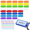 Summerbrite 36 Pezzi Etichette per Cavi, con 40 Etichette Adesive Colorate