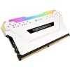 Corsair Ram DIMM DDR4 16GB Corsair Vengeance 3000 CL15 Kit (2x8GB) RGB bianco [CMW16GX4M2C3000C15W]