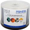 PRIMERA Confezione DVD-R Primera stampabili Inkjet Gloss 50 pezzi [C-DMR47WPPWS-50SB]
