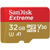 Sandisk 32GB Scheda Micro SDHC Sandisk Extreme [SFSANMDG32XM100]