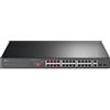 Tp-link Switch TP-Link TL-SL1226P Non gestito Fast Ethernet (10/100) Grigio 1U Supporto Power over Ethernet (PoE)