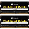Corsair Ram SO-DIMM DDR4 16GB Corsair Vengeance 3200MHz CL22 2pz Nero [CMSX16GX4M2A3200C22]