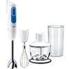 Braun Mixer ad immersione Braun Multi Quick 3 MQ3035 Sauce 700W 0.6l Bianco/Blu [MQ3035 SAUCE]