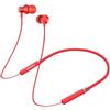 Lenovo Auricolari Lenovo HE05 Bluetooth senza fili con archetto da collo con microfono Rosso [HE05RED]