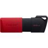 Kingston Pen Drive 128GB Kingston USB3.2 Gen1 Data Traveller Exodia Nero/Rosso [SGKIN3128DTXM01]