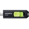 Adata Pen drive 256GB Adata UC300 tipo-3.2 Nero/Verde [SGADAC256UC300C]