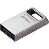 Kingston Pen drive 256GB DataTraveler Micro 200Mb/s USB 3.2 Gen1 Argento [SGKIN3256MC3G20]