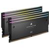 Corsair Ram DIMM DDR5 32GB Corsair Dominator Titanium CMP32GX5M2X7200C34 2x16GB 7200 MHz CL34 Nero