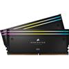 Corsair Ram DIMM DDR5 96GB Corsair Dominator Titanium 6400MHz CAS32 2pz Nero [CMP96GX5M2B6400C32]