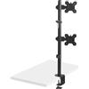 MACLEAN Supporto per monitor 13-27" Maclean MC-966 da tavolo due schermi Nero [AJMCLMMACLMC966]