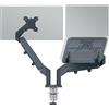 Leitz Braccio Leitz per monitor/laptop Grigio scuro [65380089]