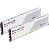 G.skill Ram DIMM DDR5 32GB G.Skill Ripjaws S5 Doppio kit 2x16GB 6000MHz CL28 Intel XMP Bianco [F5-6000J2836G16GX2-RS5W]