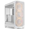 Fractal Case Fractal Design Meshify 3 RGB TG Midi Tower ATX 50l Bianco [FD-C-MES3A-07]