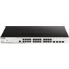 D-link Switch D-Link DGS-1210-28P/ME/E gestito L2/L3 24 porte Gigabit Ethernet 10/100/1000 Nero [NUDLISZ24000026]