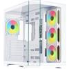 Itek Case Itek Dark Cave AKU ARGB Gaming Tower ATX Bianco [ITGCADCAKW]