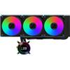 Lian li Dissipatore cpu a liquido AiO Lian Li Hydroshift II LCD-C 360CL ARGB 360mm Nero [GHS2LCD36RB]