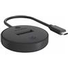 Icybox Docking station Icybox IB-1610MCD-C31 per SSD M.2 NVMe/SATA Nero [AIICYS000000023]