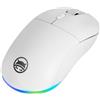 GAMIAC Mouse Gamiac PX71 Gaming Wired/Wireless USB/Ottico 16000dpi Bianco