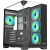 Itek Case Itek Dark Cave Pano ARGB Mid-Tower ATX Nero [ITGCADCPAB]