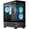 Chieftec Case Chieftec Vista GT-01B-OP Mid-Tower ATX Nero [GT-01B-OP]