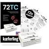 Catchmaster 72TC Trappola con Esca 72 Pezzi | Adesiva di qualità Professionale | Soluzione Senza Veleno per Interni, Magazzini e Stoccaggio | Ideale per un Controllo Efficace di Topi