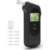 SUPAREE Etilometro Digitale Alcol Test Portatile Alcol Test Ricaricabile con Schermo LCD e 10 Bocchini Alta Precisione per Uso Personale Casa Viaggi Feste Riunione