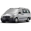 JinsenTGG Parabrezza Wrap Cover Sostituzione per Mercedes Benz Viano/Vito W639 2003-2014, Copertura Avvolgente per Parabrezza Anteriore, Telone di Protezione Parabrezza Contro Neve Ghiaccio Gelo