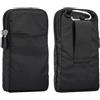 CFKNDBP Tracolla Cellulare e portafoglio Uomo, Borsa da Cintura Clip per Cellulare, Multifunzionale Porta Cellulare Uomo da Tracolla Piccola Custodia per Telefono Viaggio Borse a Spalla Borsetta Messenger Bag