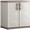 KETER Armadio basso in resina Keter Excellence XL 54x89x93 cm beige tortora