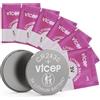 ViCep 6-Pack Batteria CR2430 Batterie CR 2430 a Bottone al litio 3V per portachiavi per auto, orologi, telecomando, rilevatore di movimento e altro, confezionata singolarmente