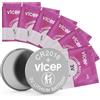 ViCep 6-Pack Batteria CR2016 Batterie CR 2016 a Bottone al litio 3V per portachiavi auto, orologi, telecomando, apriporta garage e altro, confezionata singolarmente