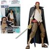 BANDAI - Anime Heroes - One Piece - Figurina Anime Heroes 17 cm - Shanks - Licenza Ufficiale One Piece - Figurina d'azione articolata Shanks il Rosso - Giocattolo Bambini 4 Anni e + - 36935