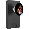 Flavor Fury Designs Design al gusto di drago ardente PopSockets PopWallet per MagSafe