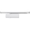 Bricard 6201151 Chiudiporta idraulico forza 3 (60kg), braccio scorrevole/antivandalo, CE, tagliafuoco, conforme alla norma 1154, bianco