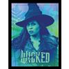 Pyramid International Stampa da collezione ufficiale Wicked 2 - (Elphaba) | Arte decorativa di alta qualità per gli amanti del teatro e i collezionisti | Poster incorniciato 30 x 40 cm