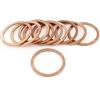 Ruilogod 10 pz 27mm x 33mm x 1,5 millimetri con rondella piatta Rondella di tenuta Guarnizione anello