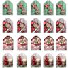 Magicamente Carta Set Etichette Natalizie, 20 Chiudipacco di Natale, in 4 Fantasie Assortite, Confezionati in Blister Singoli, Cartoncino da 230 g/m, Made in Italy, Fantasia: Decorazioni Foto