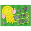 SuperStickers Maths Star - Cartolina con lode scintillante