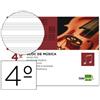 Liderpapel BM08 - Blocco Musica pentagramma