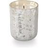 Bloomingville Candela in Vetro Craquelé Blu North Sky - ILLUME 235 gr