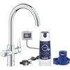 GROHE Blue Pure BauCurve rubinetto da cucina filtra acqua - Cromo