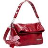 Desigual Reprise Red Valentine Loverty Shoulder Bag Carmine