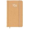 Agenda settimanale tascabile con copertina in cartoncino personalizzabile 9 x 14 cm personalizzate o neutre